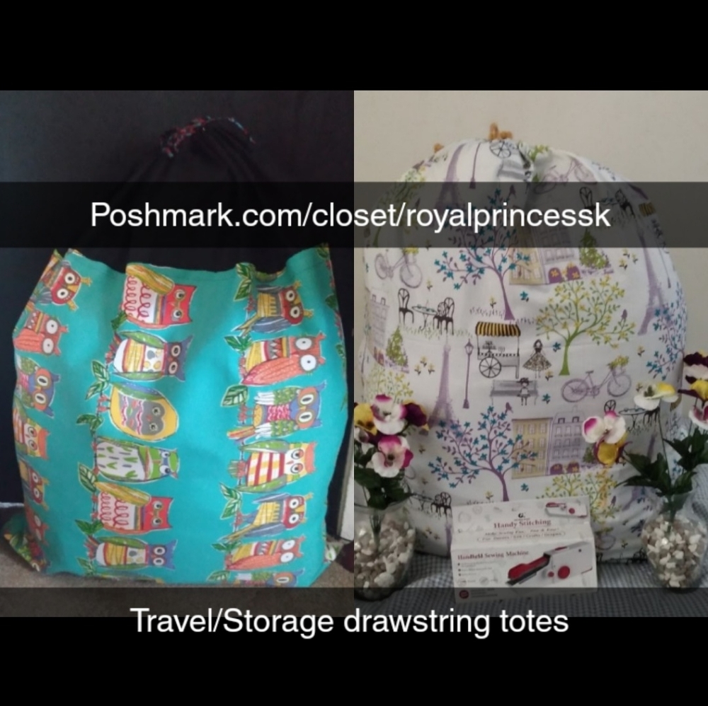 *1* S/M/L/XL Travel/ storage drawstring tote bag